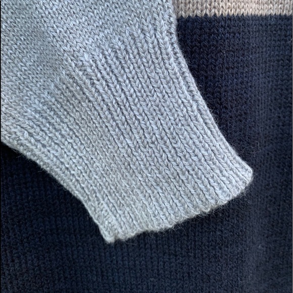 R D Style Colorblock Pullover Sweater Size L - Picture 2 of 10